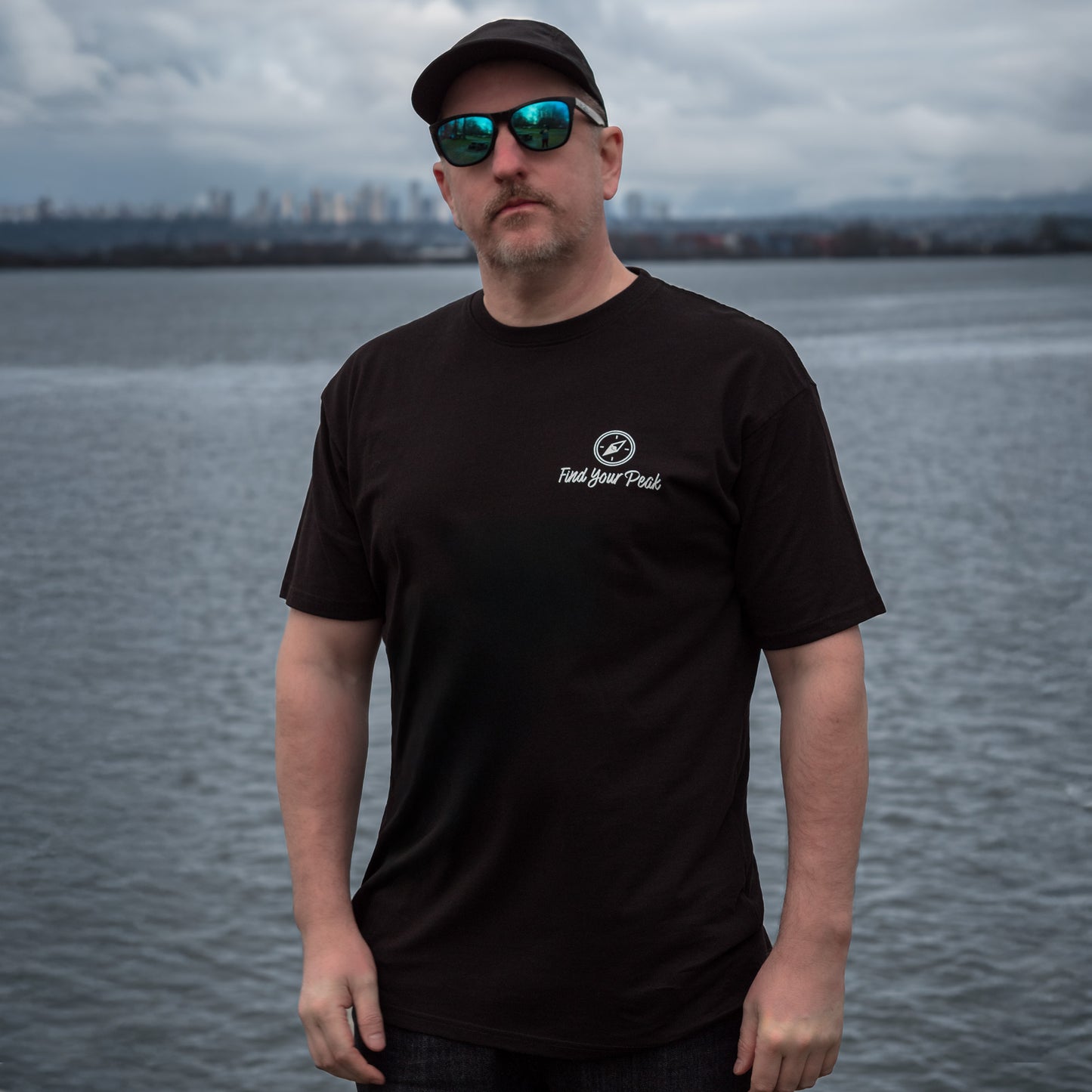 "American Border Peak" Find Your Peak Series T-Shirt