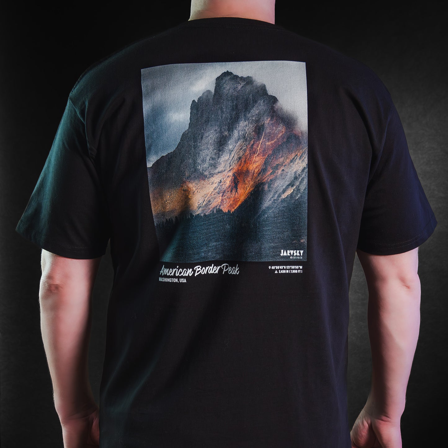 "American Border Peak" Find Your Peak Series T-Shirt