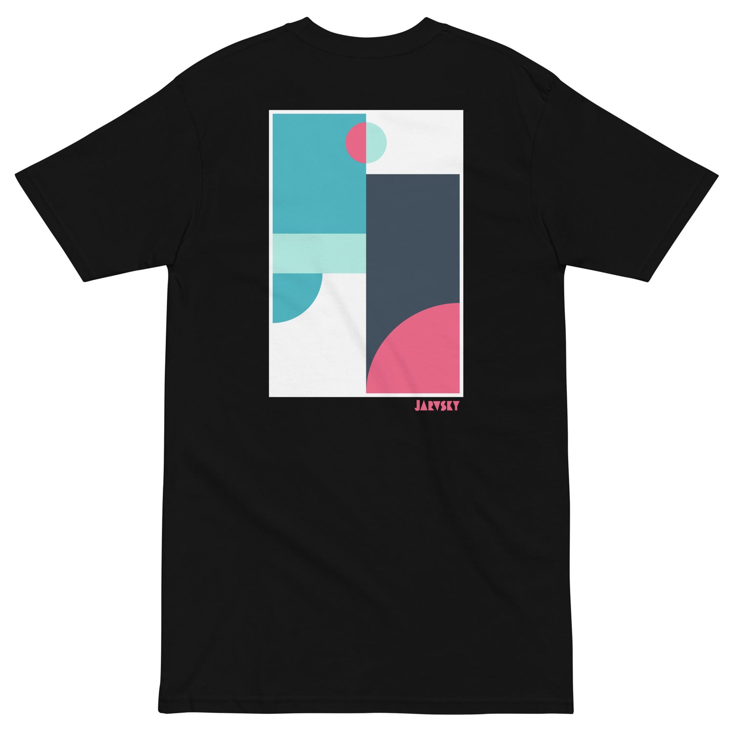 Urban Harmony T-shirt (Back) artwork by Jarvsky