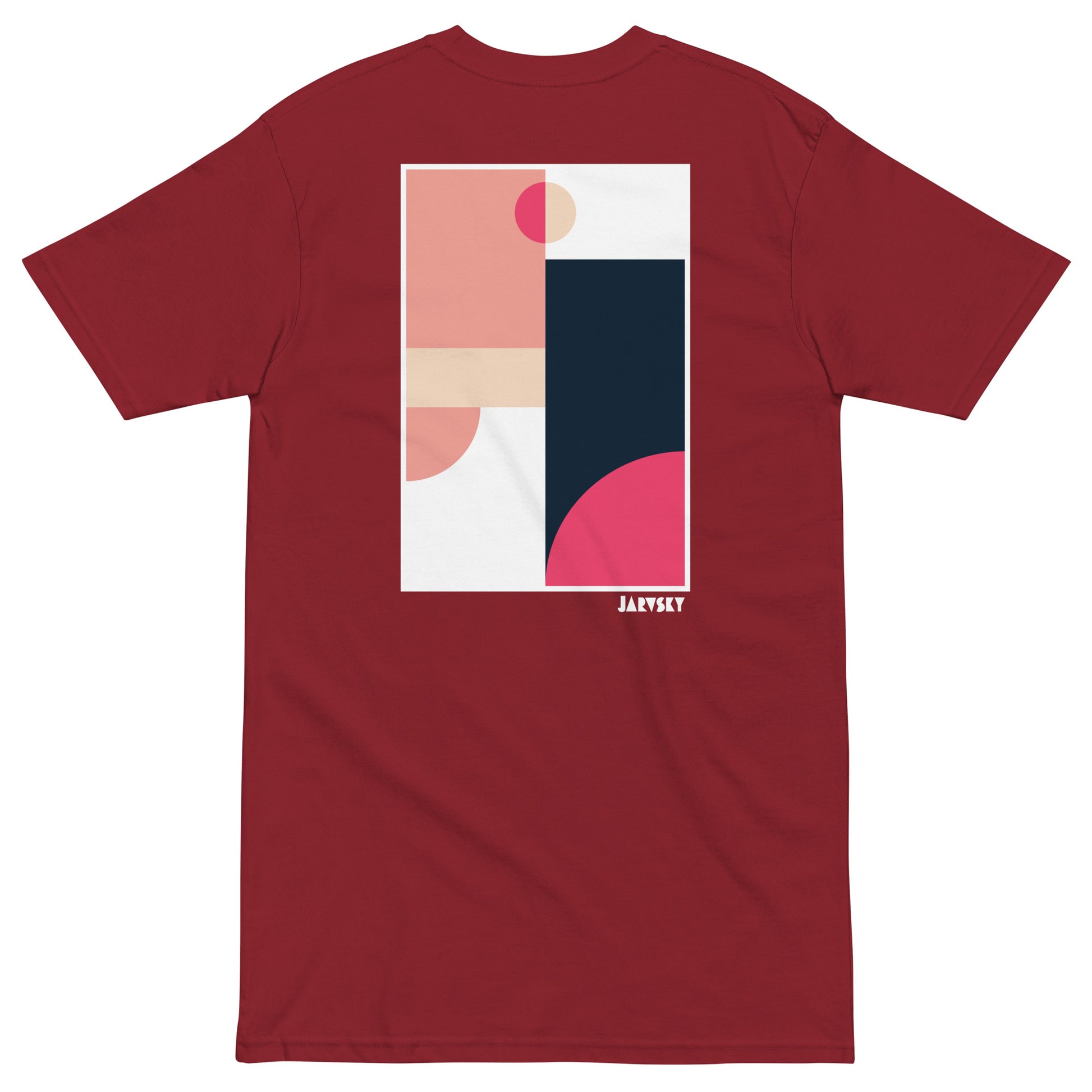 Urban Harmony T-shirt (Back) artwork by Jarvsky