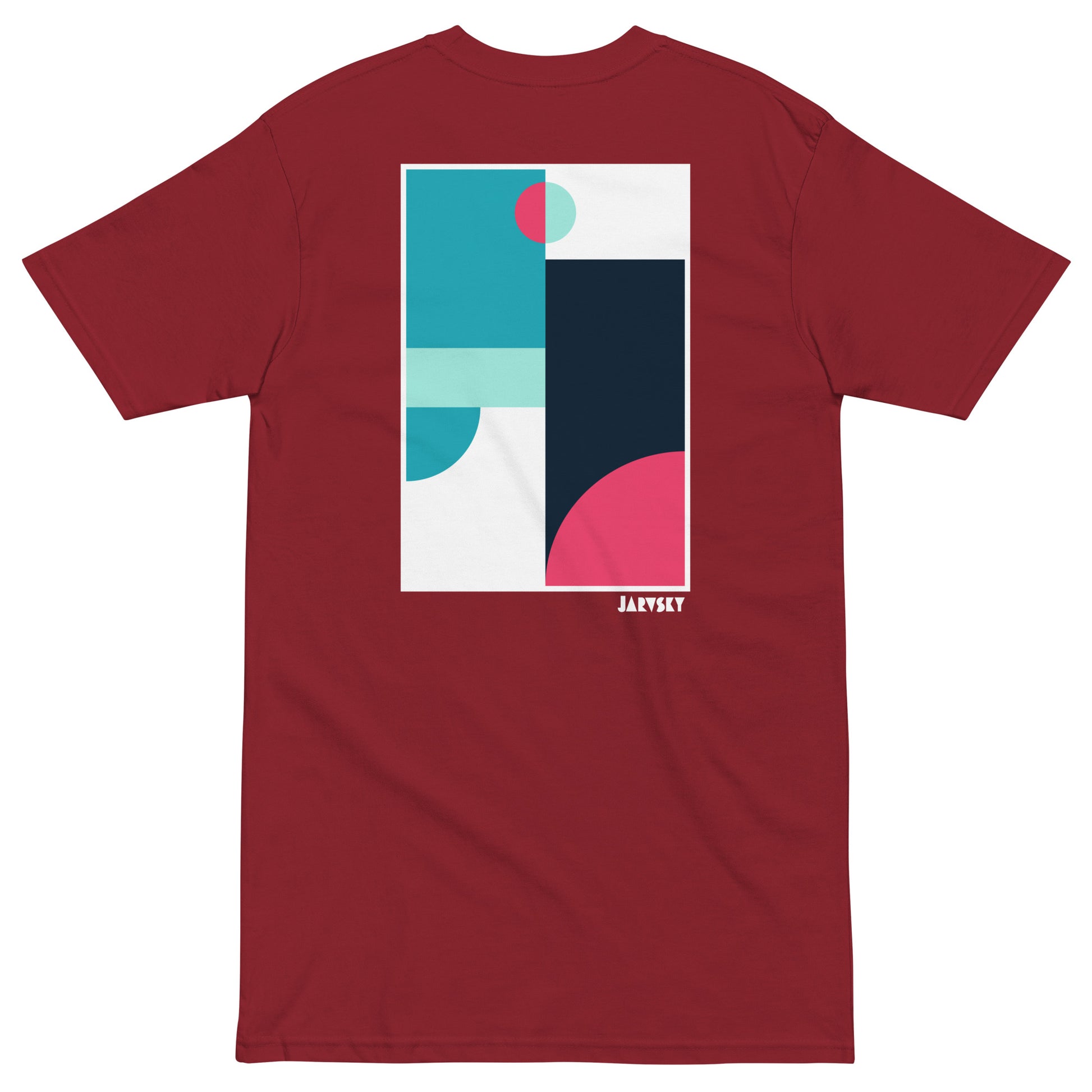 Urban Harmony T-shirt (Back) artwork by Jarvsky