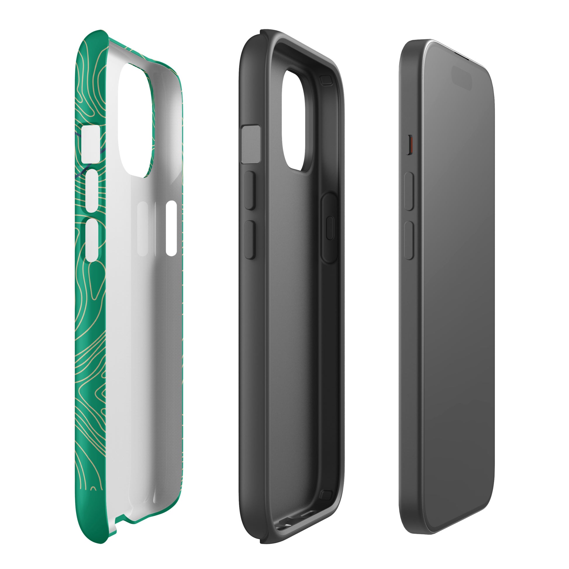Mt. Seymour Topography design for iPhone 16 Case