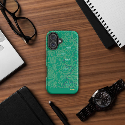 Mt. Seymour Topography design for iPhone 16 Case