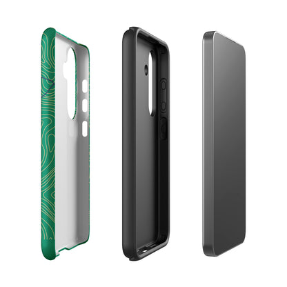 Mt. Seymour Topography design for Samsung Galaxy S24 Case