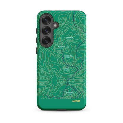 Mt. Seymour Topography design for Samsung Galaxy S24 Case