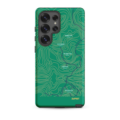 Mt. Seymour Topography design for Samsung Galaxy S25 Ultra Case