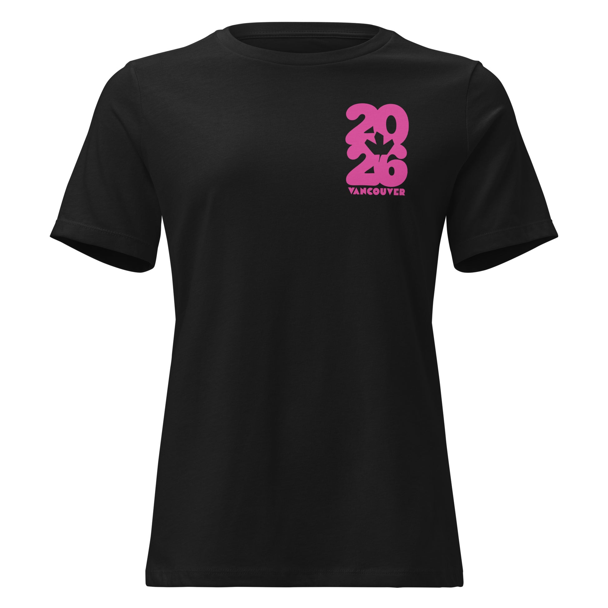 Women's Pink Glow - Black Frontside