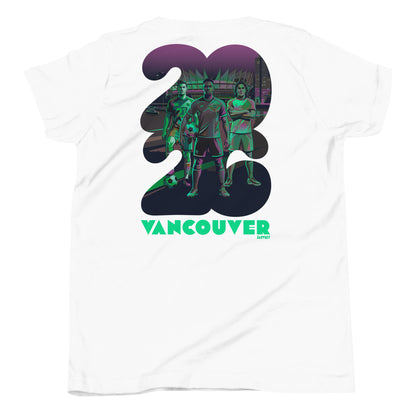 Youth "Toxic Green" White - Backside