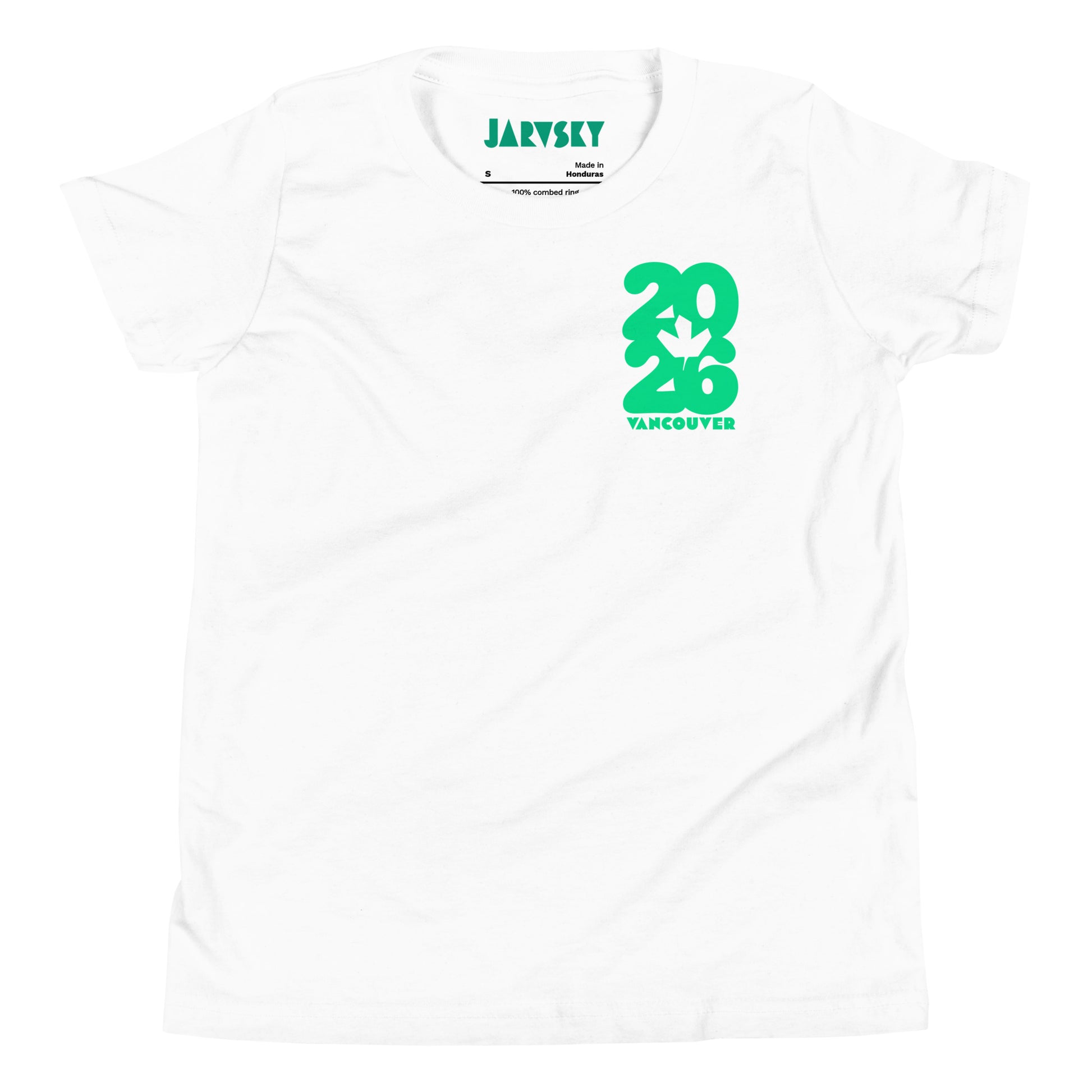 Youth "Toxic Green" White - Frontside