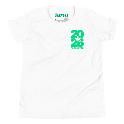 Youth "Toxic Green" White - Frontside
