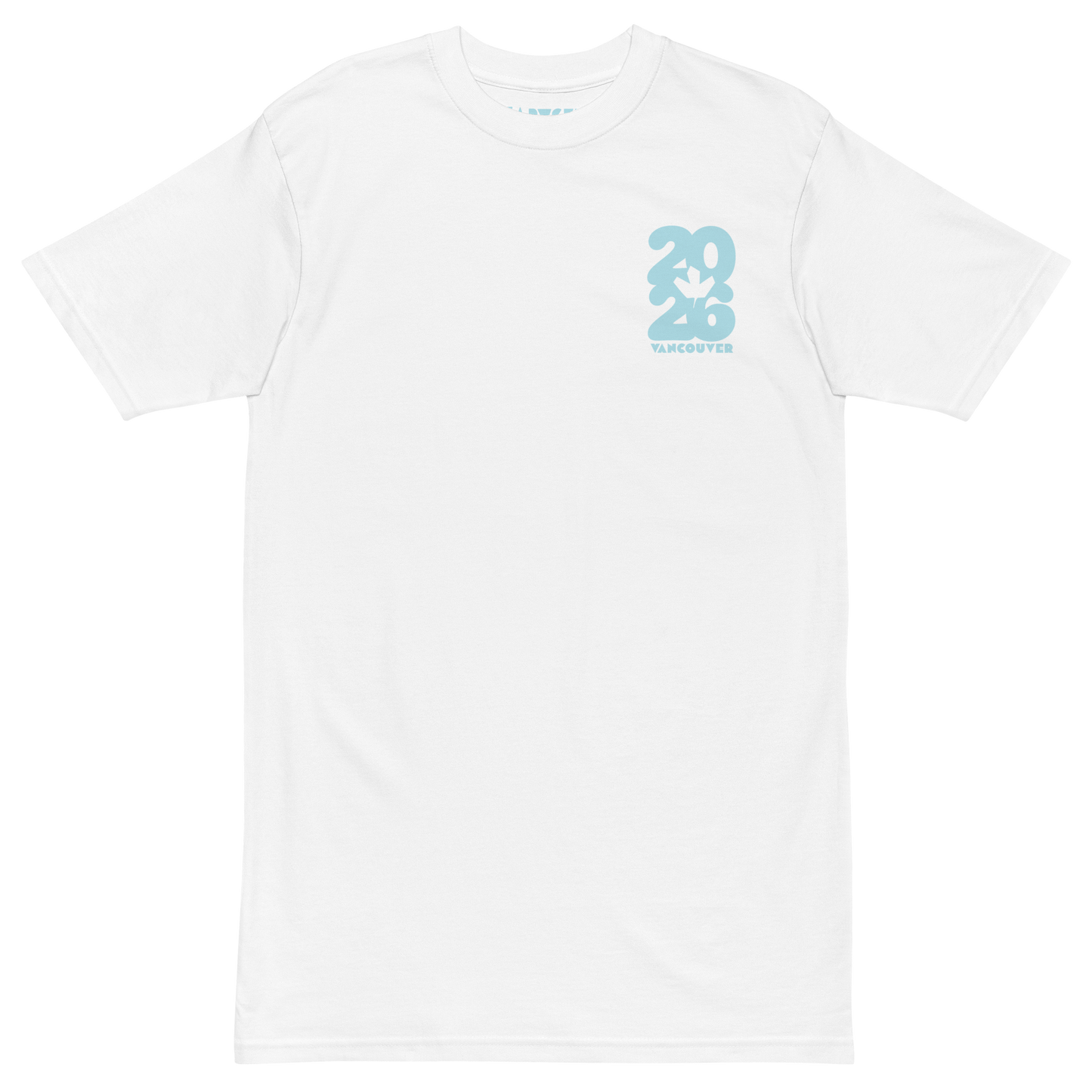 2026 Jarvsky Vancouver Soccer Series “Pop Life” White shirt Front