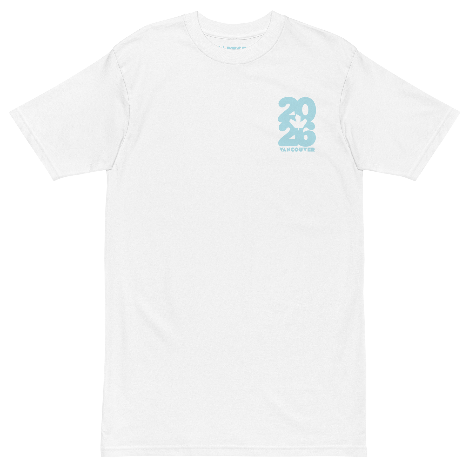 2026 Jarvsky Vancouver Soccer Series “Pop Life” White shirt Front