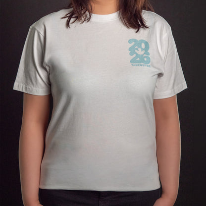 2026 Jarvsky Vancouver Soccer Series “Pop Life” White Shirt Front